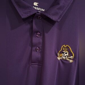 Colosseum ECU Embroidered Polo Shirt